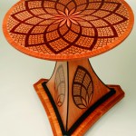 Marquetry
“Tilt Top Table”
Al Spicer
Spicer Woodworks
Click image to view larger or download